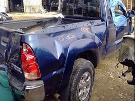 2007 TOYOTA TACOMA BLUE EXTD CAB 4.0L AT, 2WD.  Z24885